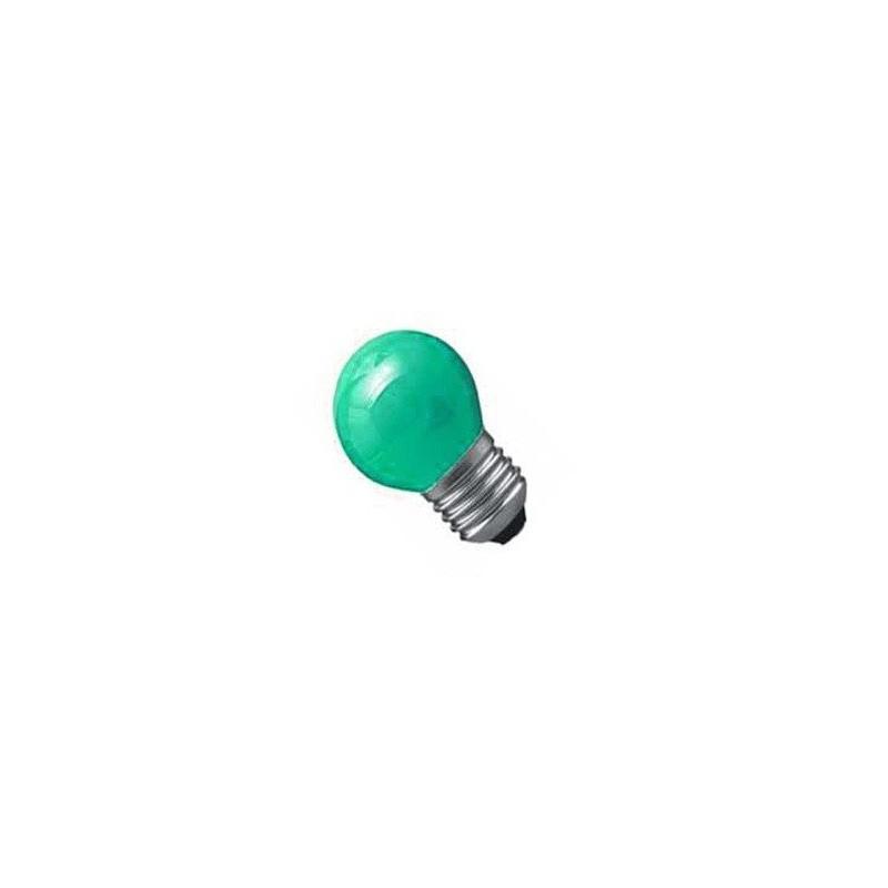AMP SPHERIQUE E27 VERT  Ø45 15W     007188