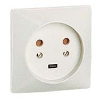 [2009712] SOCLE A ENCASTRER 20A IVOIRE 80X80 LEG055422