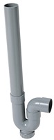 [0006252] SIPHON MACHINE À LAVER PVC SIMPLE SORTIE HORIZONTALE Ø40       HS