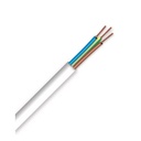 CABLE SOUPLE 3X2,5MM   25M BLANC