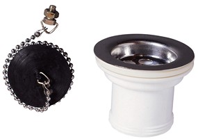 [0007443] BONDE A BOUCHON POUR EVIER INOX   SP231