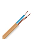 CABLE SOUPLE 2X0,75MM 10M VIEIL OR