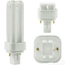 AMP FLUOCOMPACT D 10W 840 G24d-1  SYLVAN 025912