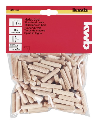 [0015516] TOURILLON BOIS 8X40MM *40 SC 028-180