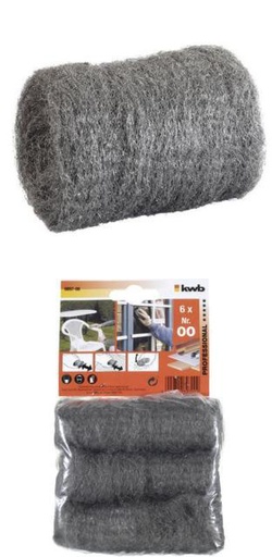 [0015615] LAINE D'ACIER N° 00 FIN *6 ROULEAUX 0897-00