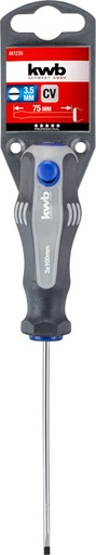 [0016010] TOURNEVIS 661235 PRO BI-MATIERE PLAT 3,5X75 SC