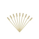 MINI BROCHETTE BOIS POIGNEE 15CM MTX