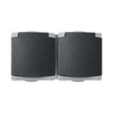 PRISE DOUBLE 2P+T 10/16A GRIS SAILLIE PERL 730421