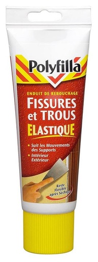 [3003411] ENDUIT REBOUCHAGE FISSURES ET TROUS ELASTIQUE TUBE 330 G POLYFILLA
