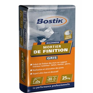 [3003440] BOSTIK MORTIER FIN GRIS SAC 25KG