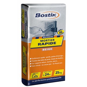 [3003446] BOSTIK MORTIER RAPIDE SAC 25KG
