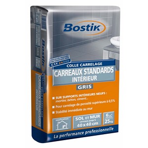 [3003452] BOSTIK COLLE CARRELAGE STD GRIS SAC 25KG