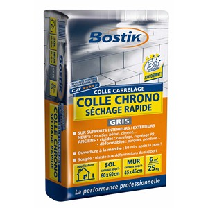 [3003458] BOSTIK COLLE CHRONO SEC RAPIDE SAC 25KG
