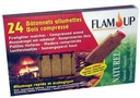 ALLUME FEU BOIS COMPRESSE X 24 BAT