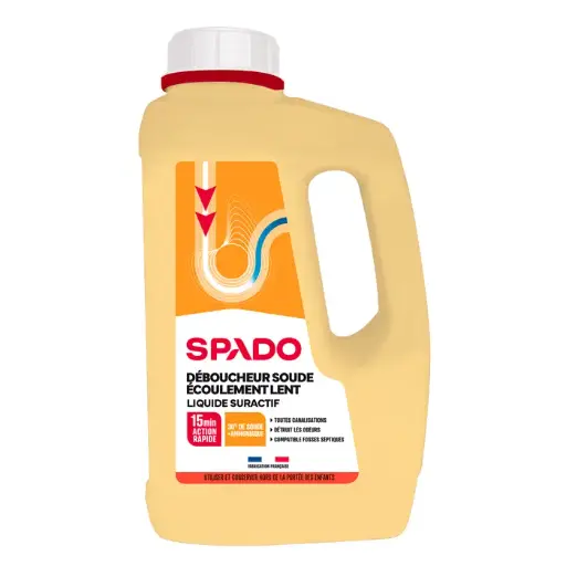 [3003604] SPADO DEBOUCHEUR LIQUIDE SPECIAL ECOULEMENT LENT 1 L