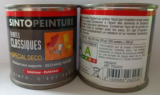 [3015790] SINTOPEINT ARGENT BRILLANT 100ML