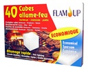 ALLUME FEU BOIS CUBE X 40 ECONOMIQUE