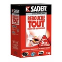 SADER SM ENDUIT REBOUCHE TOUT POUDRE BOITE 1KG