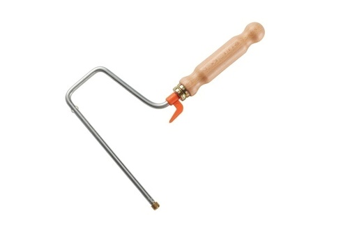 [0011338] MONTURE A VIS MANCHE BOIS VERNIS 180MM TIGE Ø 7,6