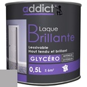 LAQUE BRILLANTE 0,5 L GRIS MINERAL ADDICT