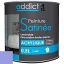 ACRYLIQUE SATINEE 0,5 L LILAS ADDICT