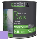 PEINTURE BOIS SATINEE 0,5 L LAVANDE ADDICT