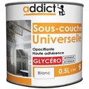 SOUS-COUCHE UNIVERSELLE MAT 0,5 L BLANC ADDICT