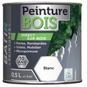 BATIR PEINTURE BOIS SATINEE 0,5 L BLANC