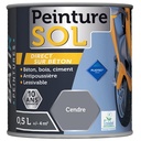 PEINTURE SOL SATINEE 0,5 L CENDRES BATIR