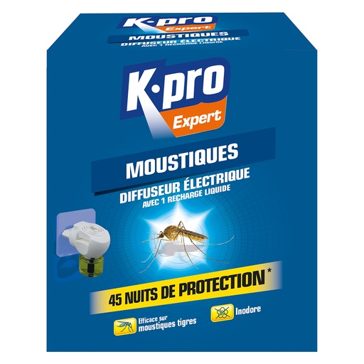 [3060018] K-PRO EMANAT.LIQ.ANTI MOUSTIQ.+ 1 RECH