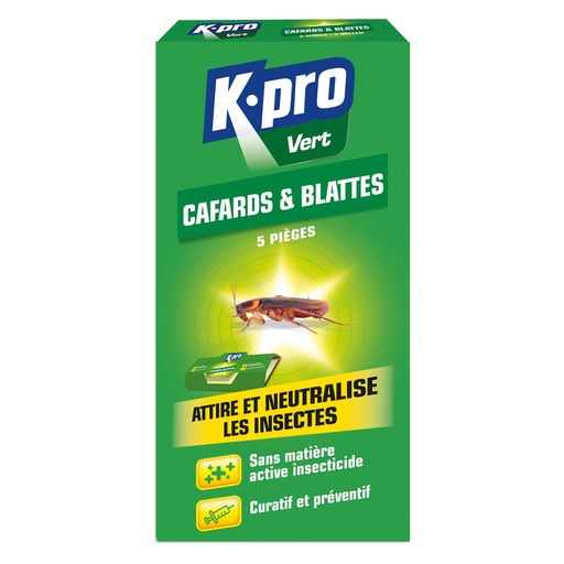 [3060064] K-PRO PIEGES A CAFARDS  ETUI DE 5 F/NL