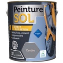 PEINTURE SOL SATINEE 2,5 L CENDRE BATIR