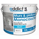ACRYLIQUE MAT MONOCOUCHE 10 L BLANC ADDICT