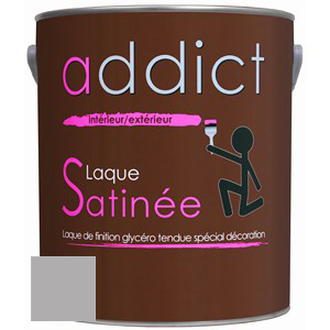 [3020103] LAQUE SATINEE 2,5 L GRIS MINERAL ADDICT