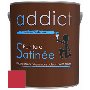 [3020158] ACRYLIQUE SATINEE 2,5 L TOMETTE ADDICT