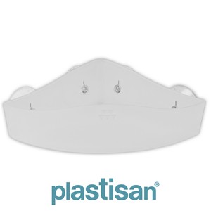 [0018038] ETAGERE ANGLE VENTOUSE BLANC ONA 25,7X19,5X7  89401