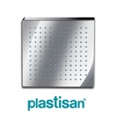 TETE DOUCHE CARREE CHROMEE JAZZ 200X200 1 JET 60113