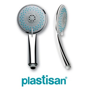 [0018101] DOUCHETTE CHROMEE TEGAN Ø 120 5 JETS 63213 BLIST