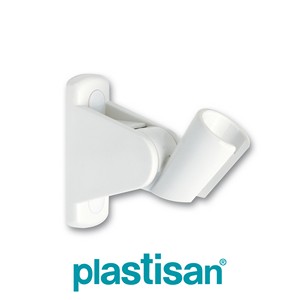 [0018132] SUPPORT DOUCHE REGLABLE BLANC BAY 67001 BLIST