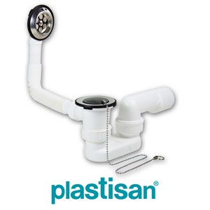 [0018193] SIPHON BAIGNOIRE ORIENTABLE AVEC TP Ø 70 /40-50MM INOX 75905 SUPERBAG