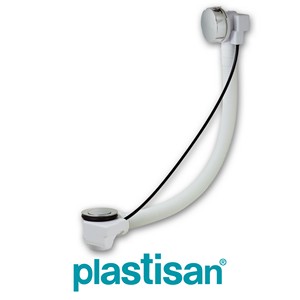 [0018194] VIDAGE BAIGNOIRE A CABLE Ø 70 /40-50MM BLANC 75940 SUPERBAG