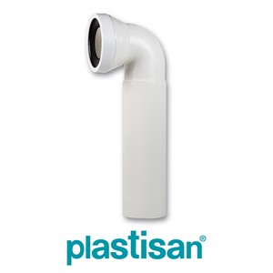 [0018201] PIPE WC LONGUE 140MM Ø M100 BLANC 99575