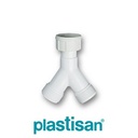 JONCTION Y AVEC ECROU LIBRE 3/4 PLAST GRIS 77900 BLISTER