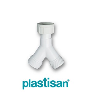 [0018224] JONCTION Y AVEC ECROU LIBRE 3/4 PLAST GRIS 77900 BLISTER