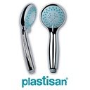 DOUCHETTE CHROMEE BLU Ø 76 3 JETS 61913 BOITE