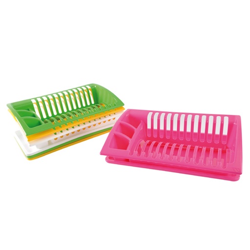 [6060010] EGOUTTOIR VAISSELLE 43X27X11,5 COULEURS