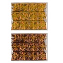 DECO SAPIN CADEAUX LASER 3CM *12 5SUS533C