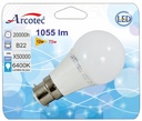 AMP LED STD B22 12W 1055 LM ANGLE 270° 830 BLIST 1