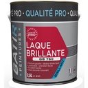 LAQUE BRILLANTE GB760 BLANC 2,50 L BATIR PRO