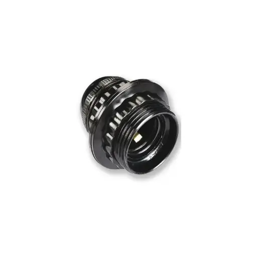 [2001152] DOUILLE E27 FILETEE+BAGUE NOIR